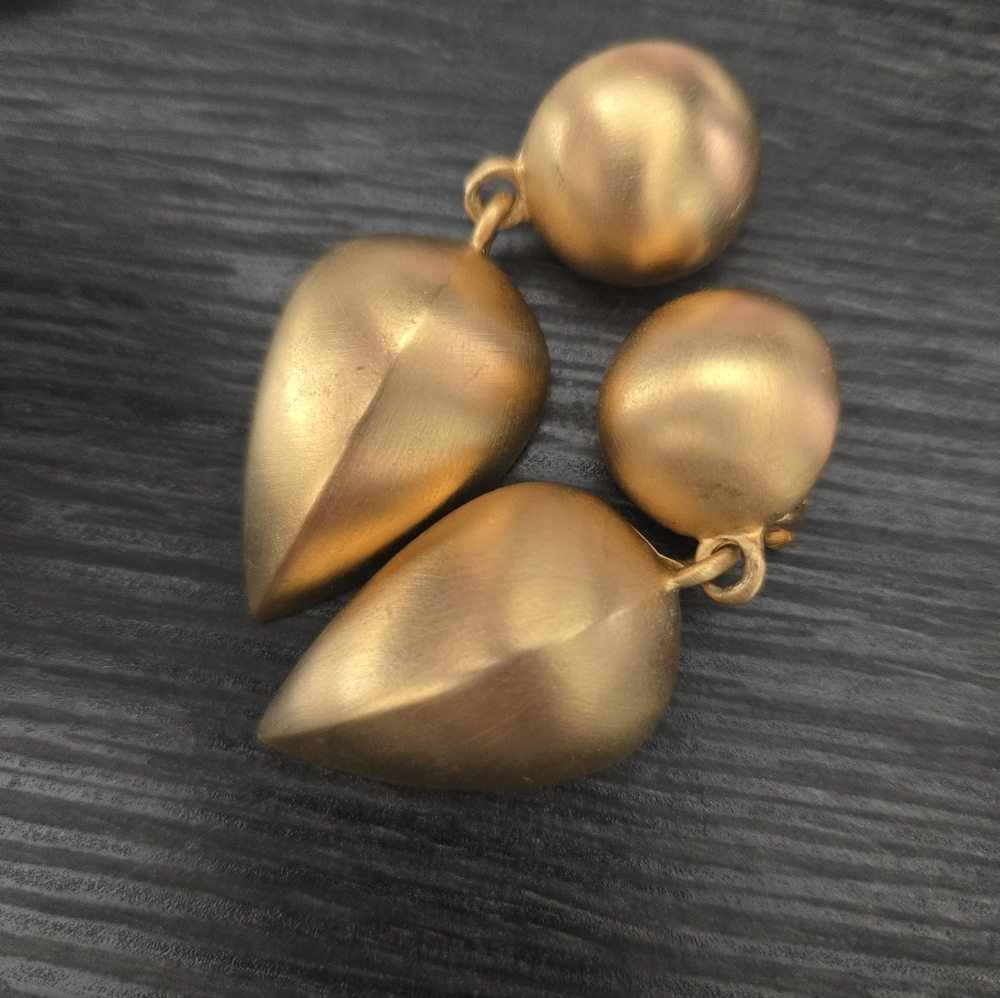 Givenchy Gold Drop Earrings